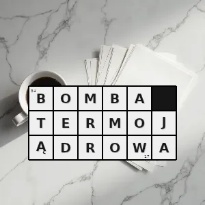 Hasło krzyżówkowe rodzaj broni wysokiego rażenia wykorzystujący reakcję termojądrową czyli łączenie się lekkich jąder atomowych np wodoru lub helu w cięższe - bomba termojądrowa – rozwiązanie, synonimy, podpowiedzi i definicje krzyżówkowe